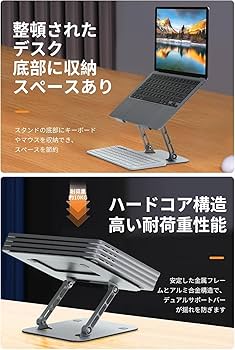 Amazon.co.jp: ノートパソコンスタンド pad タブレット スタンド